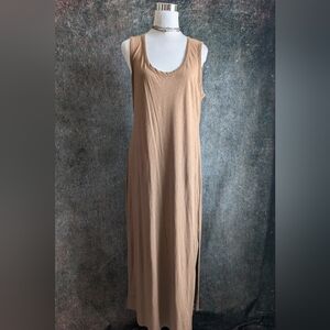 Theory Minimal Pima Cotton Maxi Dress | Large